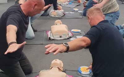 Reanimatietraining bij de achterburen